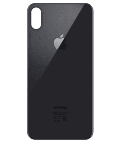 iPhone XS Max Ersatz Rückseite Backcover Schwarz