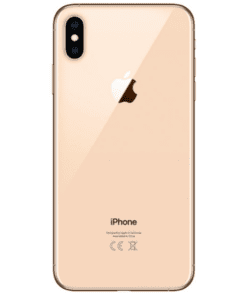 iPhone XS Max Rückseiten Backcover Glas Reparatur Gold