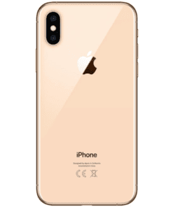 iPhone XS Rückseiten Backcover Glas Reparatur Austausch Gold