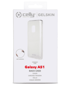 Alternative view of Galaxy A51 Gelskin Transparent
