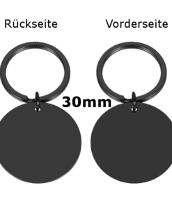 Alternative view of Edle Personalisierte Erkennungsmarke 30mm