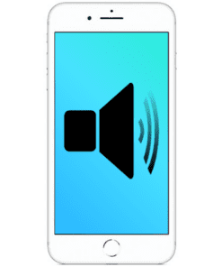 iPhone 8 Lautsprecher Reparatur Austausch Weiss